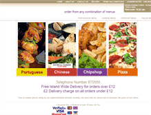 Tablet Screenshot of jerseytakeaway.co.uk